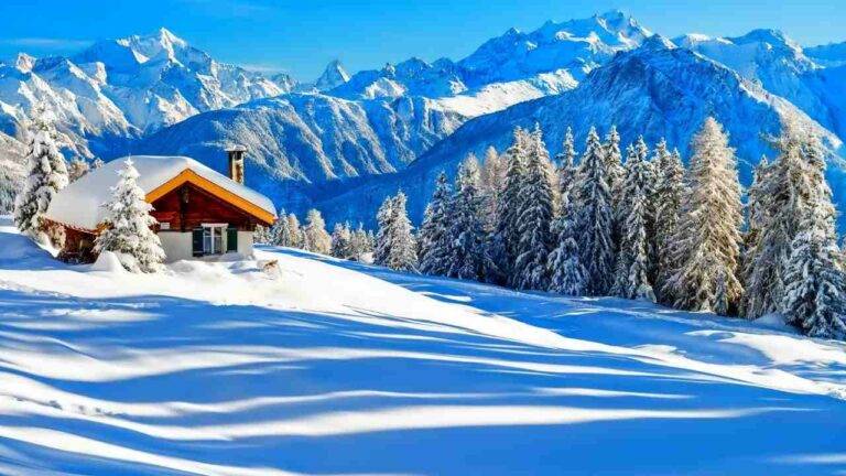 chalet hiver Fondue et raclette de savoie